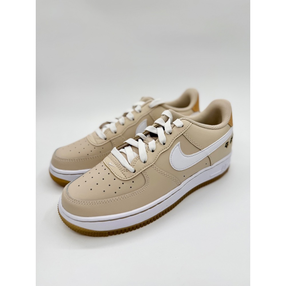 Nike Air Force 1 SE GS Sanddrift White Twine Floral FZ1615-100 Kids 5.5Y